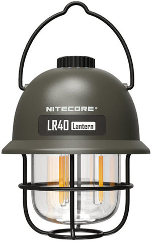 Nitecore lr40 lantaarn oplaadbaar army green