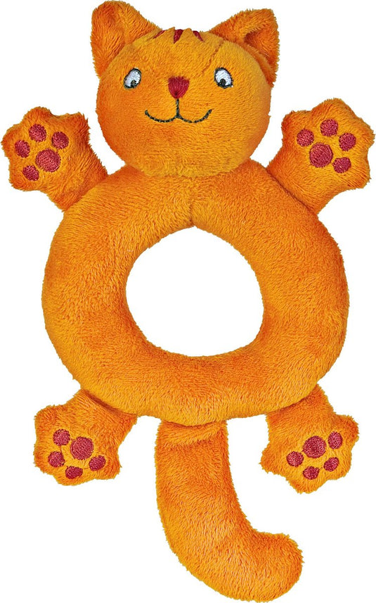 Happy horse dikkie dik rammelaar - oranje - baby cadeau