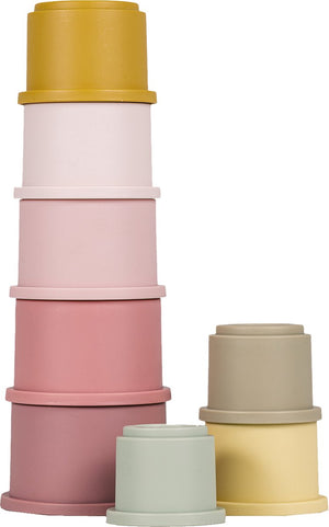 Little dutch stapelbekers roze