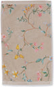 Pip studio badgoed les fleurs khaki - handdoek 55x100 cm