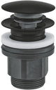 Grohe waste set - ã˜63mm - push open - matte black