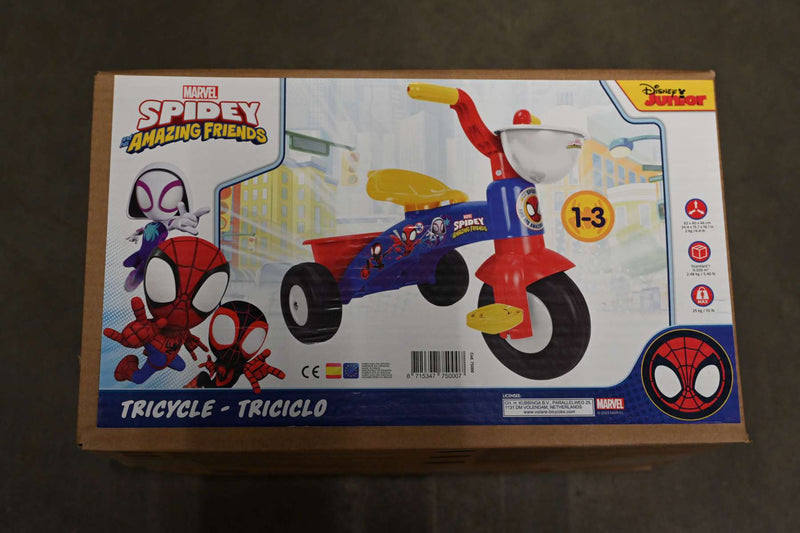 ギャラリービューアに画像をロードする, Volare driewieler marvel spidey - jongens - blauw
