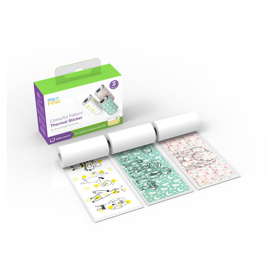 Myfirst camera insta thermal sticker kleur patroon