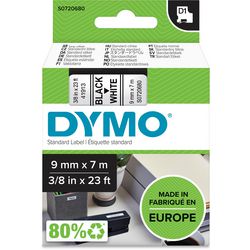 Labeltape dymo 40913 glanzend wit