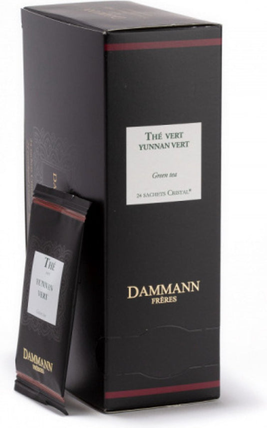 Dammann frères - yunnan vert - 24 crystal teabags - groene thee