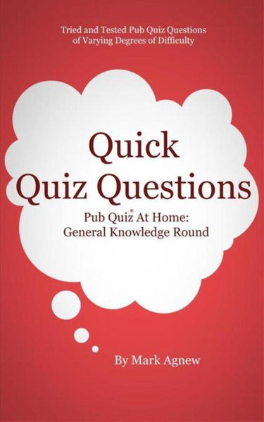Quick quiz questions: pub quiz at home