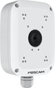 Foscam fab28h-w lasdoos - waterdichte aansluitdoos voor sd2x, sd4 en sd4h - kabeldoos - kabelbescherming - camera montage accessoire - voor buiten - wit