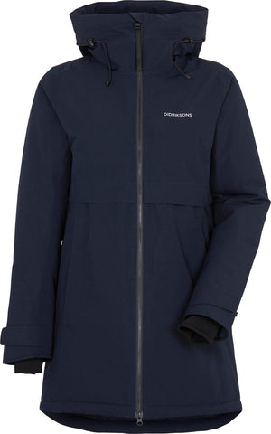 Didriksons helle wns parka 6 dames outdoorjas - dark night blue