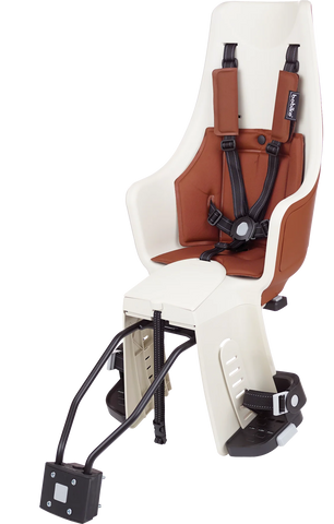 Kinderzitje achter Bobike Maxi Exclusive Tour Plus - cinnamon brown - framebevestiging (FF)