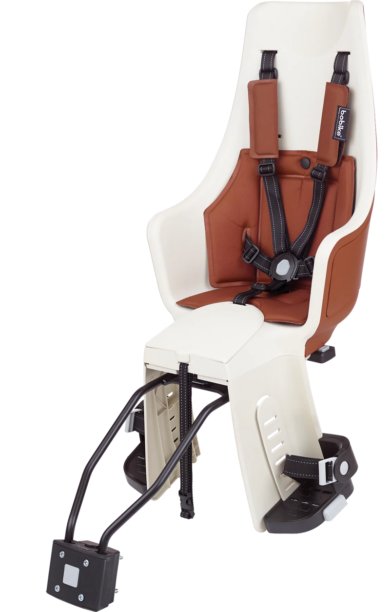 Load image into Gallery viewer, Bobike Kinderzitje achter Maxi Exclusive Tour Plus cinnamon brown framebevestiging (FF)
