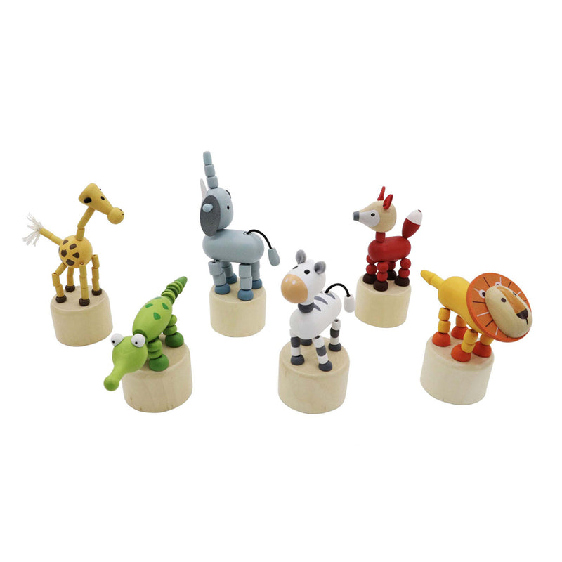 Load image into Gallery viewer, Houten Drukfiguur Dieren
