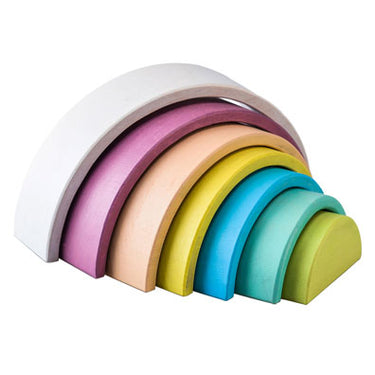 Houten regenboog