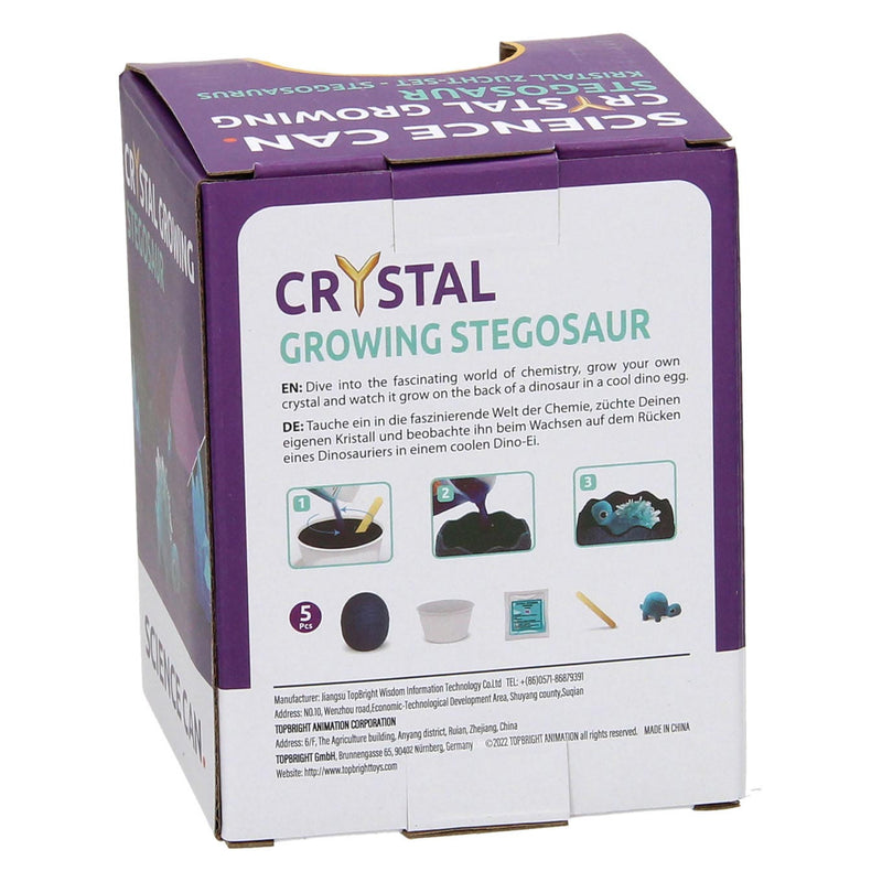 Load image into Gallery viewer, Crystal Dinosaur Growing Kit Stegosaurus
