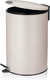Kela pedaal afvalemmer, 12 l, beige - | mats