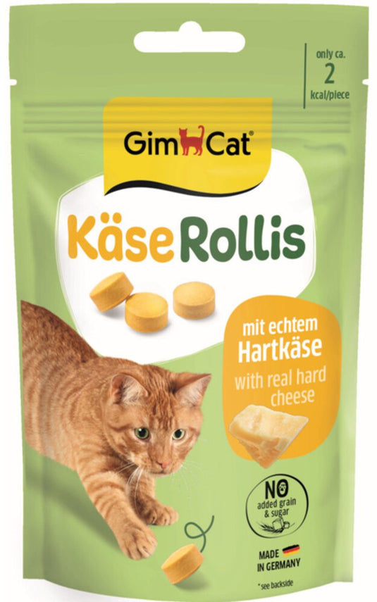 Gimcat kaas rollis - kattensnacks - 8 x 40 g