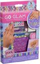Cool maker go glam folienagelset met 6 vellen glinsterende folie en nagelstickers voor 5 doe-het-zelfmanicures knutselspeelgoed