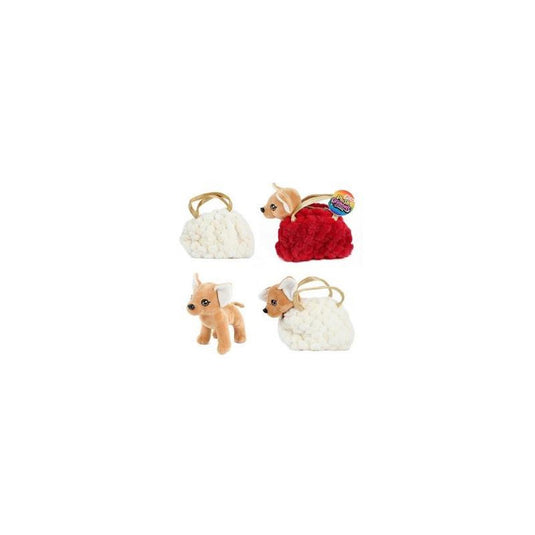 Toi-toys toi toys pluche chihuahua in handtas
