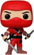 Funko pop! retro toys red ninja #79 gi joe exclusive