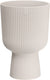 Elho vibes fold coupe 14 - bloempot voor binnen - 100% gerecycled plastic - ø 13.9 x h 21.0 cm - linnen wit