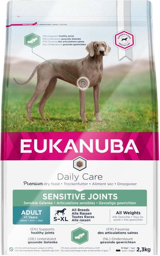 Eukanuba daily care adult sensitive joints - hondenvoer - 2.3 kg