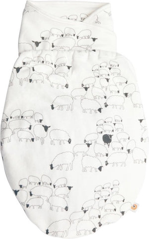 Ergobaby swaddler - sheep - inbakerdoek