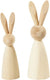 Creativ company houten konijnen 12 en 14cm - 2st.