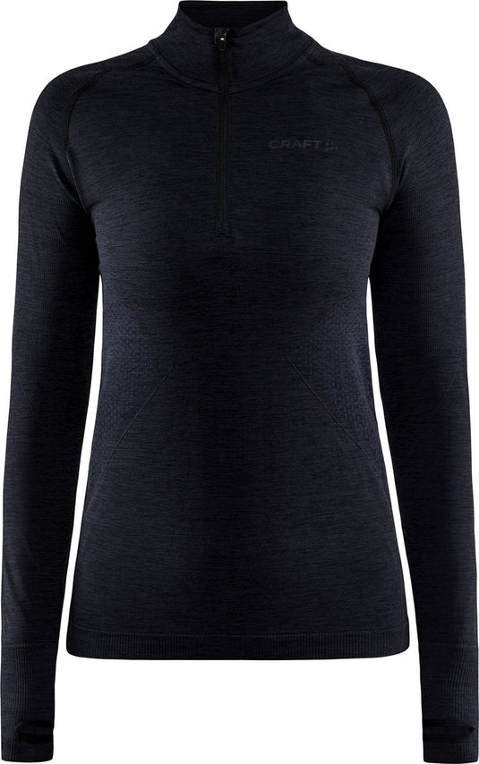 Craft core dry active comfort hz w dames thermoshirt - zwart