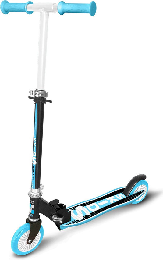 vouwstep voetrem junior blauw zwart