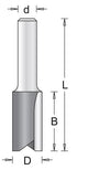 Hikoki accessoires hikoki groeffrees 12mm schacht=8mm
