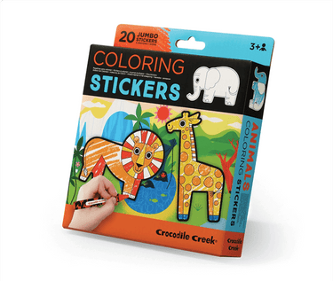 Van der doelen color en create plakken en kleuren crocodile creek