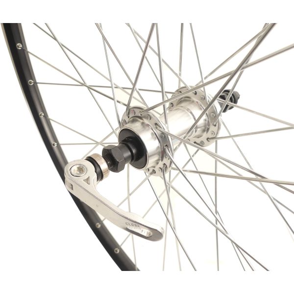 ギャラリービューアに画像をロードする, Achterwiel 28 622x19c ryde zac 19 velg met 7 8 speed freewheel en snelspanner - zwart
