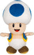 Nintendo together+ nintendo together + super mario bros – blauwe toad official licensed knuffel – 20 cm pluche