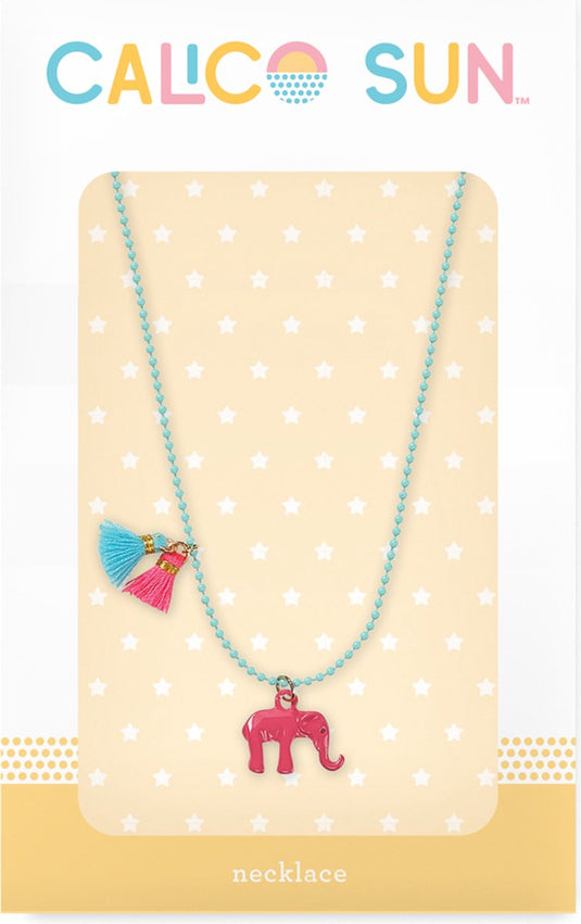 Calico sun - zoey ketting - olifant