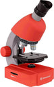 Bresser junior microscoop – 40x640x – rood – incl. accessoirespakket – voor transparante preparaten