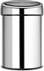 Brabantia touch bin prullenbak - 3 liter - badkamer - brilliant steel