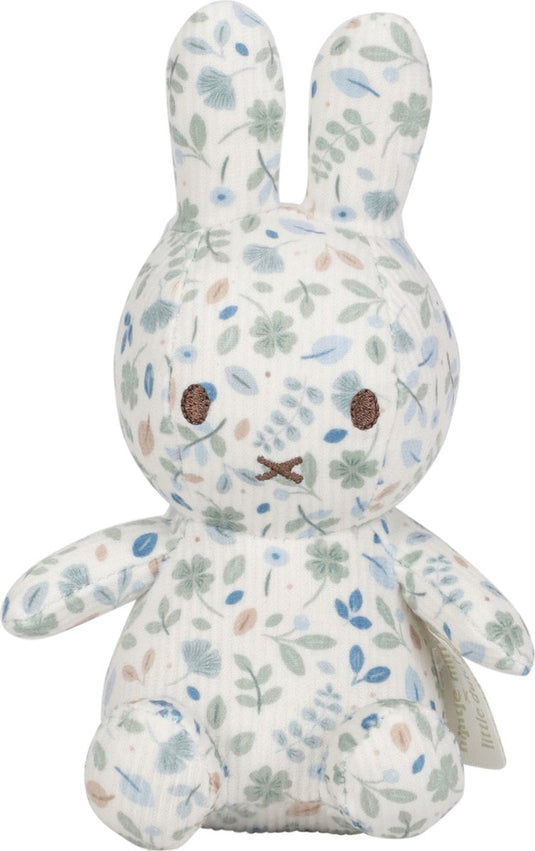 Nijntje x little dutch lucky all-over knuffel - 15 cm - leaves