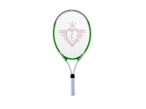 Engelhart tennisracket met hoes en 2 ballen - groen