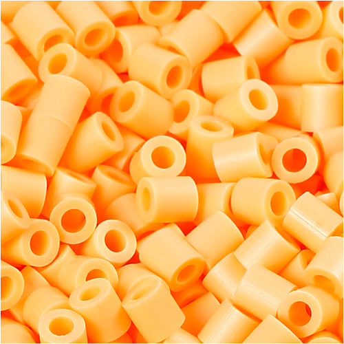 Nabbi foto kralen, afm 5x5 mm, gatgrootte 2,5 mm, medium, lichtoranje (26), 6000 stuk 1 doos