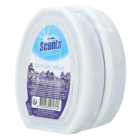 At home luchtverfrisser gel 2x150gr lavender retreat