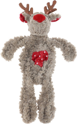 Rosewood cupid comet rita reindeer – knuffelrendier honden speelgoed – met lavendelgeur – kerstspeeltje voor honden