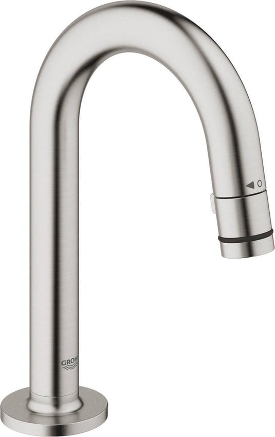 Grohe toiletkraan - supersteel (rvs look)
