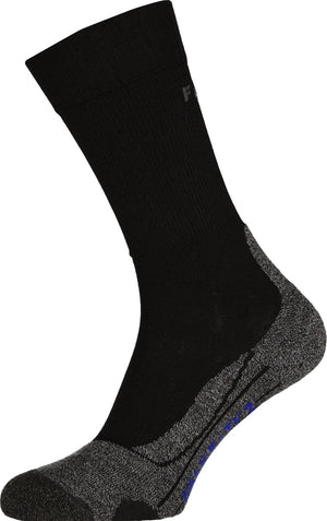 Falke tk2 cool anti-blaar dik lyocell functioneel materiaal wandelsokken heren zwart - maat 46-48