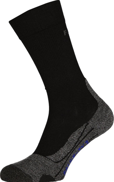Falke tk2 cool anti-blaar dik lyocell functioneel materiaal wandelsokken heren zwart - maat 46-48