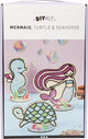 Foam clay zeemeermin, 1 set