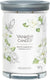 Yankee candle - white gardenia large tumbler geurkaars - 100 branduren - twee lonten