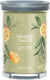 Yankee candle - sage citrus large tumbler geurkaars - 100 branduren - twee lonten