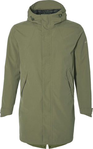 Basil mosse heren regenjas - olive green - maat s