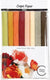 Creativ company crêpepapier warme tinten 8 stuks 25x60 cm