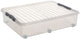 Sunware q-line rollerbox 60 liter transparant 80x50x20cm