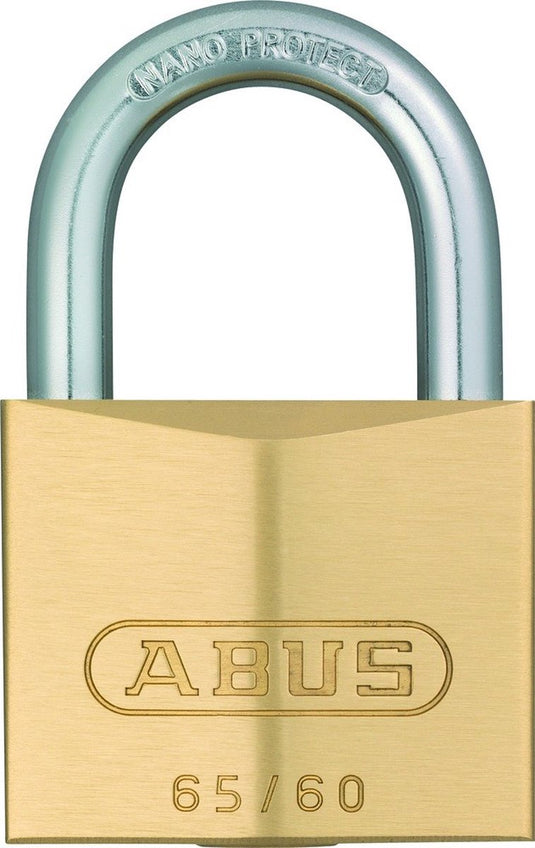 Abus Messing hangslot 65 30mm Goud - 4cm